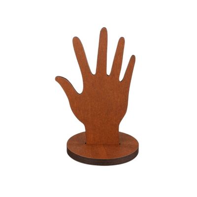 Holzhandwerk Verzierungen Ring Display Stand Der perfekte Weg, um Ihre Ringe zu zeigen