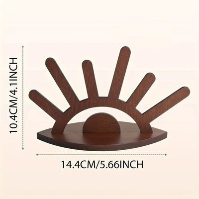 Holzringhalter Stand Kreatives Schmuckdisplay für Ornamente Geschenkpaket enthalten