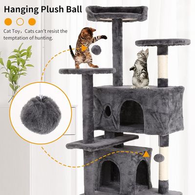 70 &quot;Höher Katzen Turm Kletterer Leiter Spielhaus mit Holzmaterial und personalisiertes Logo