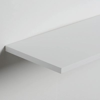60X20 Weißholz Wand Dekorativ schwimmendes Bücherregal für Heimdekor Badezimmer Funktion