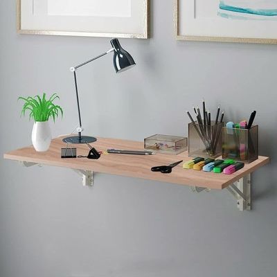Custom Service Modernes Design Massivholz Klappregal für Bad Holz Wanddekoration
