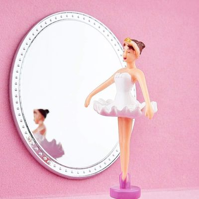 Geschenk-Paket Mahlzeit Prinzessin MDF Pink Ballerina Musical Schmuck für Mädchen