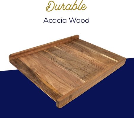 Mehrzweckbrot-Schnittbrett aus Holz mit Lippen- und Lasergravurdruck