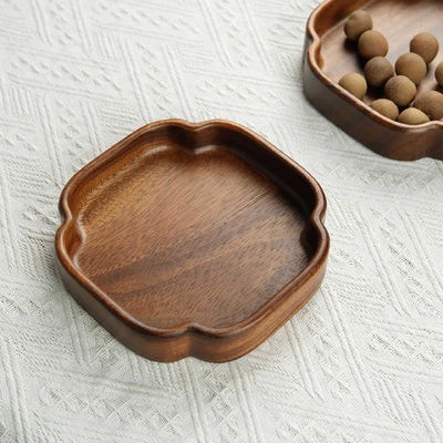 Customized Nussbox Traubenplatte Servierende Tabelle für Südamerikanische Walnuss verbrannte Druck