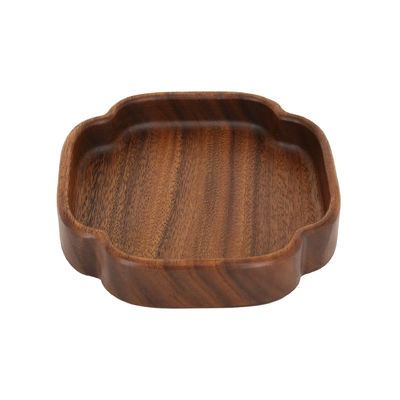 Customized Nussbox Traubenplatte Servierende Tabelle für Südamerikanische Walnuss verbrannte Druck