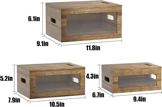 Halten Sie Ihre Küche sauber und ordentlich mit diesem Acryltransparenten Knoblauchbehälter