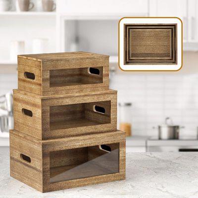 Halten Sie Ihre Küche sauber und ordentlich mit diesem Acryltransparenten Knoblauchbehälter