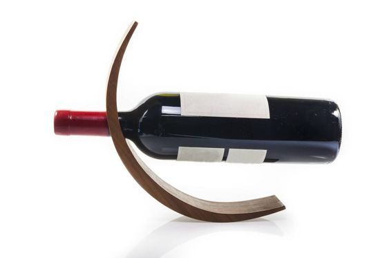 Maßgabe der Größe und Farbe Service für Stempel Druck Handhabung Olivenholz Flaschenhalter