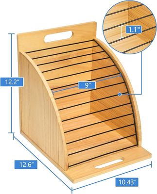 Multifunktionaler Holzschreibtisch-Organisator für Klassenzimmer und Büro