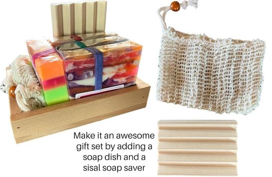 All-Season 14 Stück handgefertigte Holzseifen Geschenksätze kostenlose Probe morgen zur Verfügung gestellt