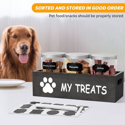 Funktionale Konstruktion Luftdichtes Tierfutter-Organisator für einfachen Zugang und Lagerung 6.2*6.2*4.48