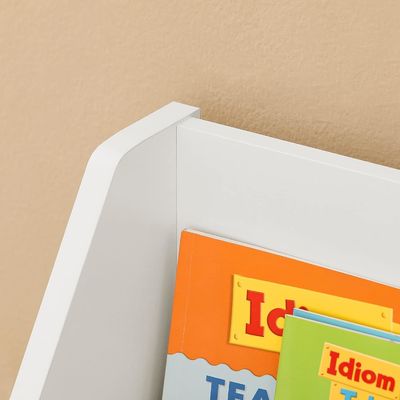 Schnitzerei aus Holz Bücherregal Bücherregal Aufbewahrung Display Regal Organisator für Kinder Kinder