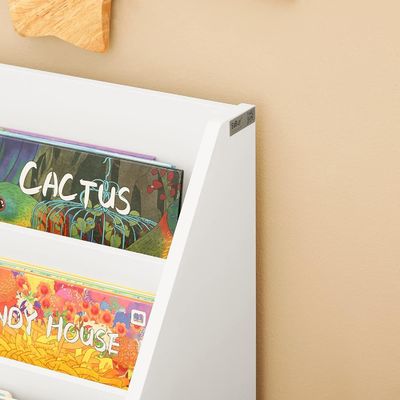 Schnitzerei aus Holz Bücherregal Bücherregal Aufbewahrung Display Regal Organisator für Kinder Kinder