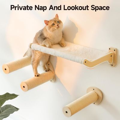 Holz Katzen Wandmöbel Regale mit abnehmbaren weichen Deckel Betten Wohnzimmermöbel