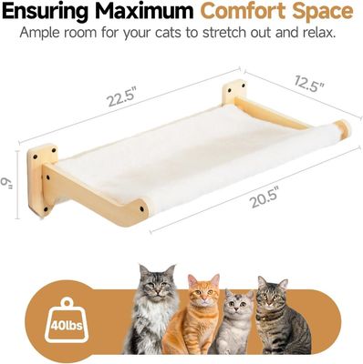 Holz Katzen Wandmöbel Regale mit abnehmbaren weichen Deckel Betten Wohnzimmermöbel