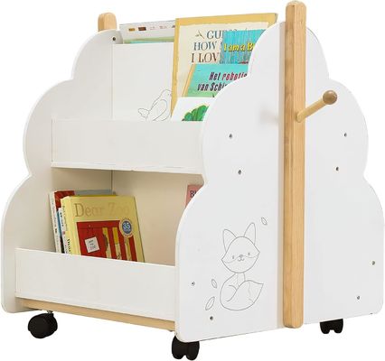 Funktionales Design Multifunktionsbuchregal aus Holz für Kinderbücher