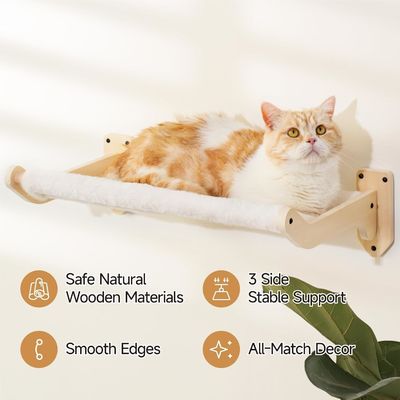 Holz Katzen Wandmöbel Regale mit abnehmbaren weichen Deckel Betten Wohnzimmermöbel
