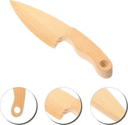 Holzmesser für Spiele, Speisen, Spielzeug, Lernwerkzeuge
