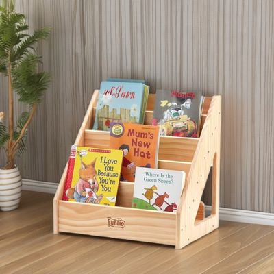 Wohnzimmer Kinderbuchregal für Kleinkinder 1-5 Jahre Griff und individuelle Größe
