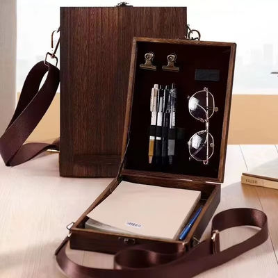 Bestellung Paulownia Holz Multifunktionsmalkasten mit Lagerung