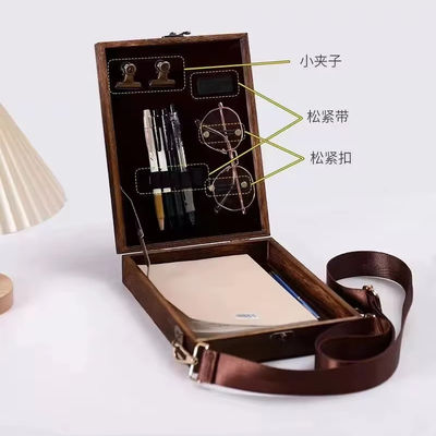 Bestellung Paulownia Holz Multifunktionsmalkasten mit Lagerung