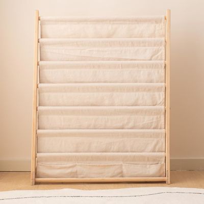 6 Stufe Kinder-Buchregal für Schlafzimmer Produktregal Holz Buchlagerregal Anzeige