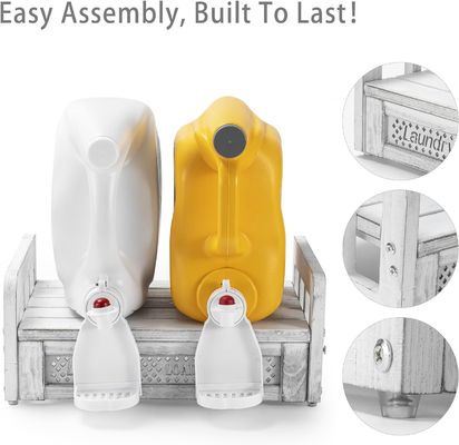 Verwandeln Sie Ihr Waschzimmer mit diesem Wandhalter und -regal