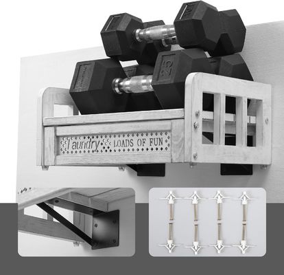 Verwandeln Sie Ihr Waschzimmer mit diesem Wandhalter und -regal