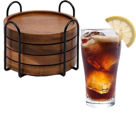 Benutzerdefiniertes Logo Akzeptable Trinkwasserbehälter für Tischmatten Pads Tischdekoration