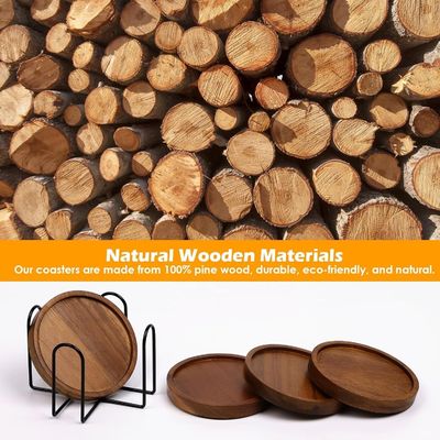 Benutzerdefiniertes Logo Akzeptable Trinkwasserbehälter für Tischmatten Pads Tischdekoration