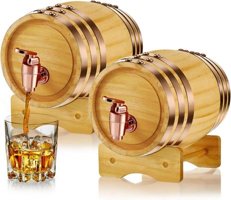Whisky-Fässer-Cocktail-Dispenser für Vintage-Spirituosen und -Liker