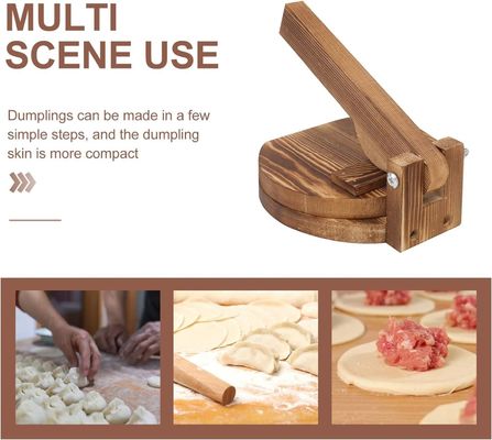 10 Zoll Acacia Holz Tortilla Pressemacher für hausgemachte mexikanische Tortillera garantiert