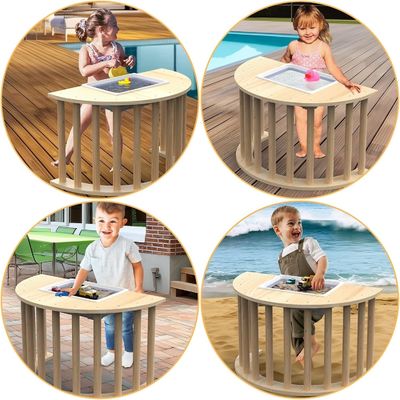 Speicherplatz Holzspielzeug Kletterbogen für sensorische Tisch- und Lagerrackhalter