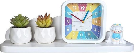 Wohnzimmer Möbel Holz gehängtes Regal für Kinderzimmer Wanddekor Süße weiße Wolke