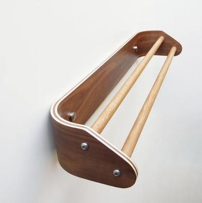 Holz-Doppelthandtuchstäbe Wandmontiertes Badhandtuchregal zum Halten von Küchengeräten