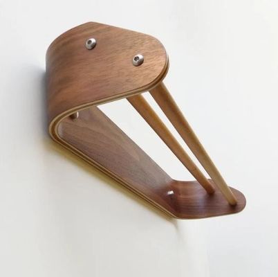 Holz-Doppelthandtuchstäbe Wandmontiertes Badhandtuchregal zum Halten von Küchengeräten