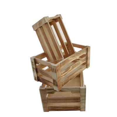 Festige und langlebige Holzkisten für Obst 21x10x10cm 21x10x11.2cm 31.2x20.3x14cm für Obst