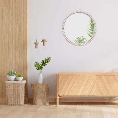 Wohnzimmer Wohnzimmer Bad Dekoration Holz Perlen Wohnzimmer Dekorationswand Hängen für Schlafzimmer Kinderzimmer