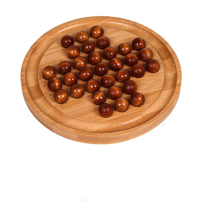 Personalisiertes Logo 202407 Bambus Einzel-Unabhängiges Schachtischspiel für Erwachsene und Kinder