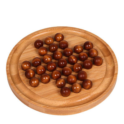 Personalisiertes Logo 202407 Bambus Einzel-Unabhängiges Schachtischspiel für Erwachsene und Kinder