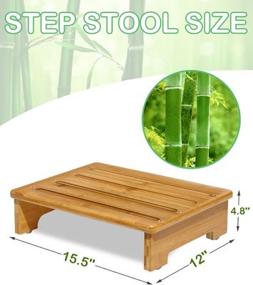 Geschenk Handwerk Industrie Massivholz Fußstuhl perfekt für Büro Badezimmer und Bett