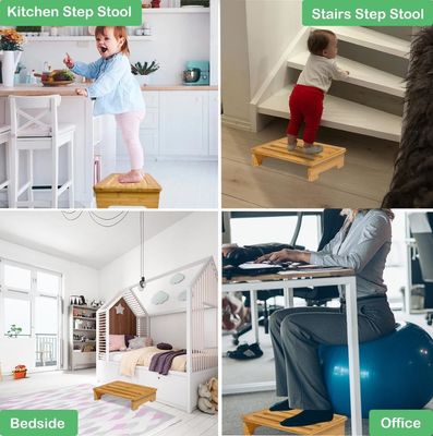 Geschenk Handwerk Industrie Massivholz Fußstuhl perfekt für Büro Badezimmer und Bett