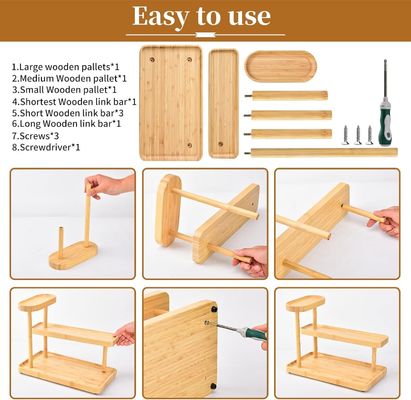Home Organizer Multifunktionales Lagerrack für Parfüm, Kosmetik, Gewürze und mehr