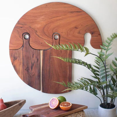 Gemüseschneidebrett mit individuellem Logo in individueller Form für die Haushaltsküche