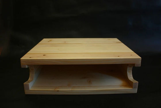 Holz Fahrrad Wand Hanger mit individuellem Logo Fahrradhalter Stand und Regal