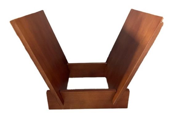 Holz-Vinyl-Plattenhalter Halten Sie Ihre Platten mit diesem Regal in perfektem Zustand