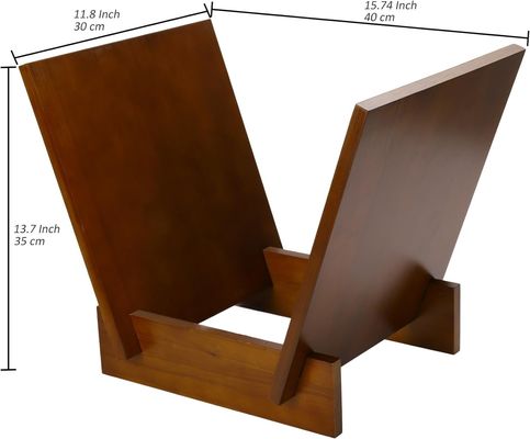 Holz-Vinyl-Plattenhalter Halten Sie Ihre Platten mit diesem Regal in perfektem Zustand