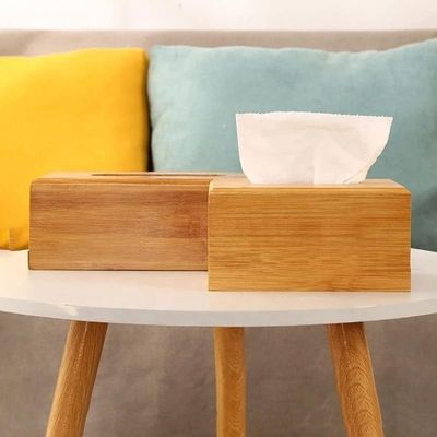 Seidenschirm-gedruckte Gewebeboxhalter für die Lagerung von Holz in Teerestaurants