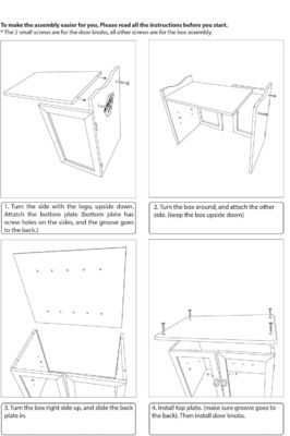 Mehrfunktionsbrotbox aus Holz mit Schnittbrett für Küchenbänke
