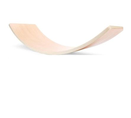 35 Zoll Naturholz Wackel Baby Balance Board Montessori Fitness Balance Kurvenbrett